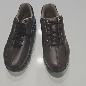 NIKE Golf Revive Air Zoom Brown Leather Golf Shoes Men's Size 12 New